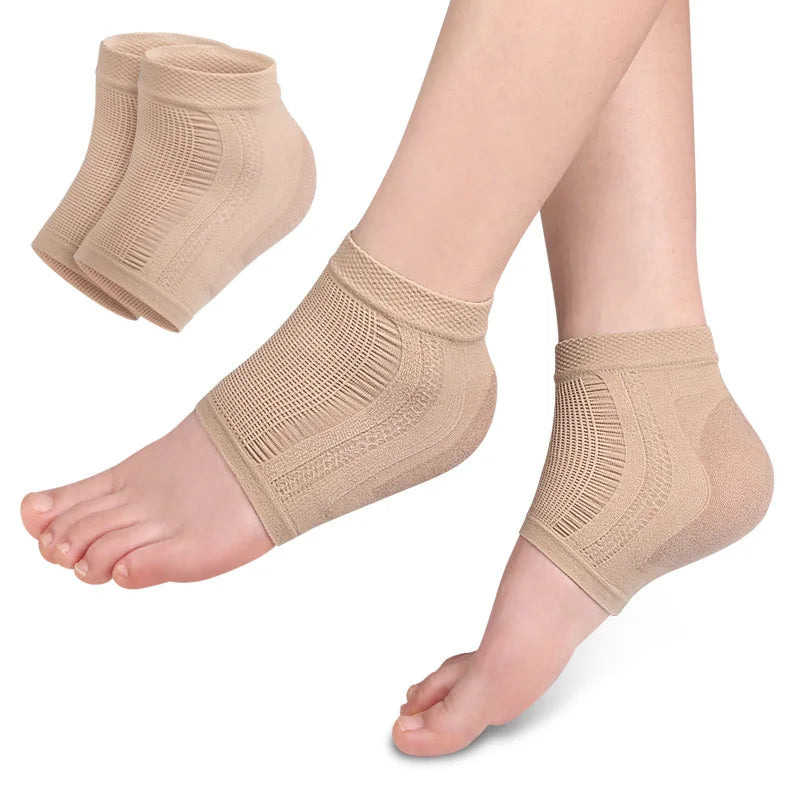Heel protector gel Silicone socks