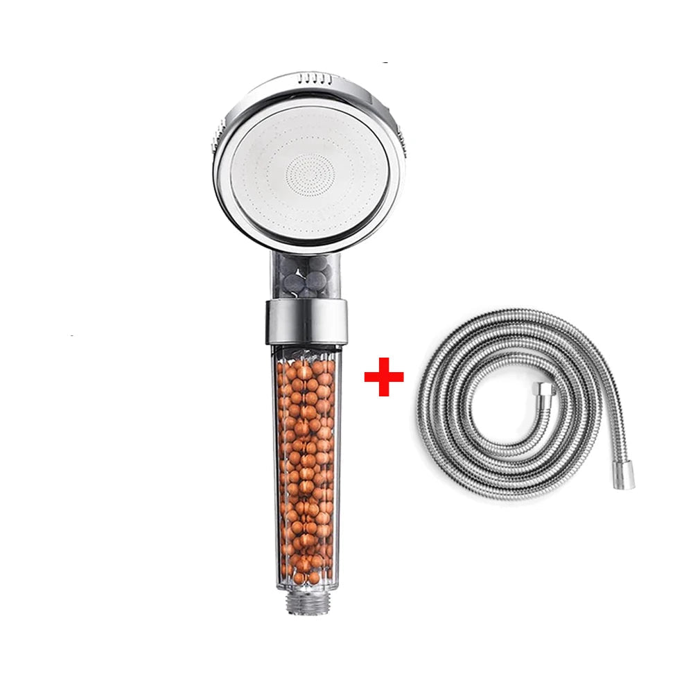 High pressure filtered shower head