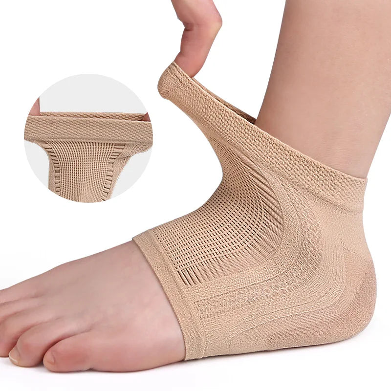 Heel protector gel Silicone socks