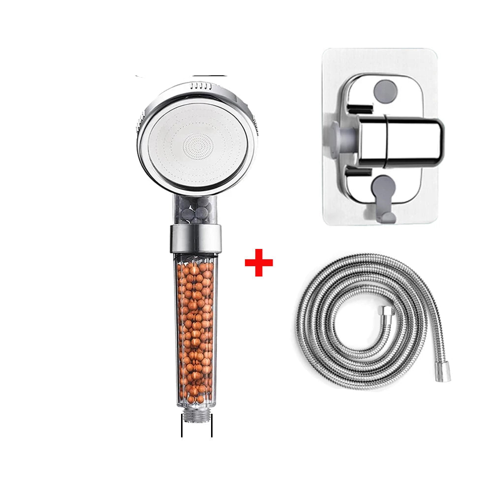 High pressure filtered shower head